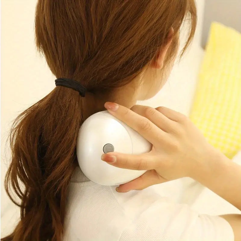 NNETM Octopus Scalp Massager - Electric Head Massager(Silvery White)-3