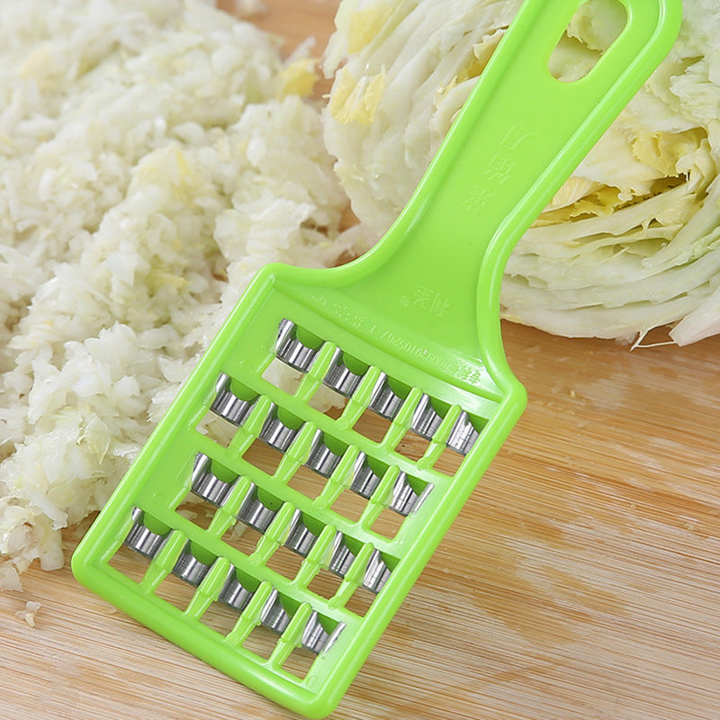 Cut Cabbage Stuffing Artifact Household Fast Dumpling Stuffing Knife Manually Chop Chinese Cabbage Plug Board Cabbage Grater Grater