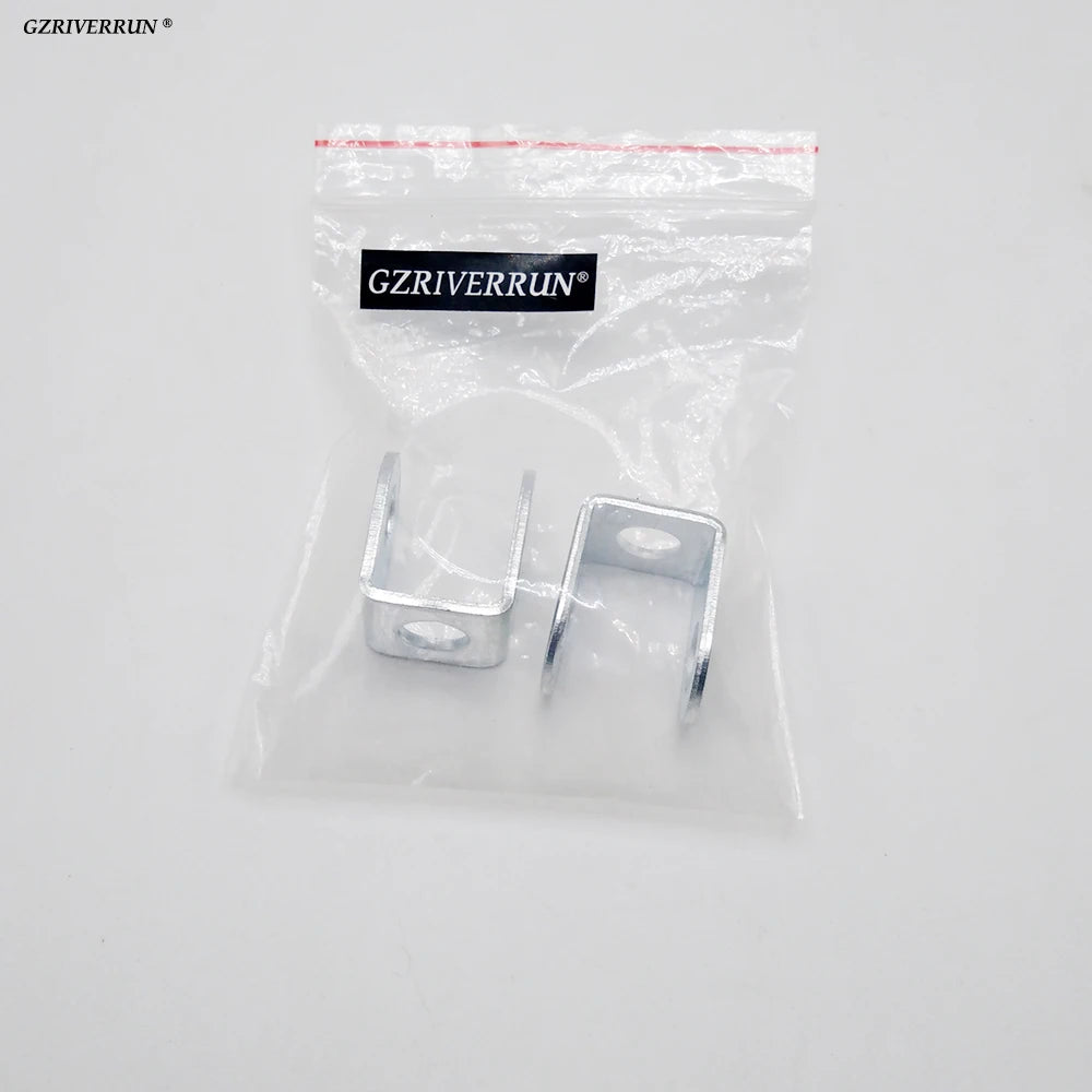 Stainless Steel Motorcycle Headlight Bracket Stand Pair Spot Fog LED Light Support Base Bobber Accessories