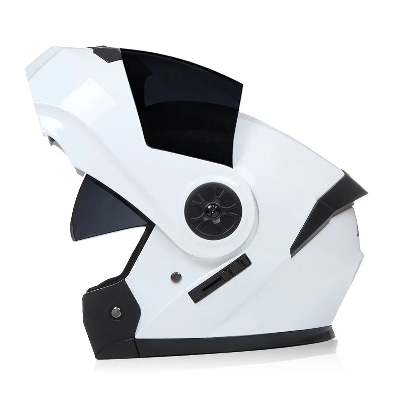 Flip Up Motorcycle Helmet For Men Women Safety Downhill Motocross Racing Modular Personalised Full Face Casco Moto DOT Approved