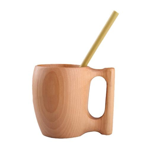 1Pcs Organic Bamboo drinking straw For Party Birthday Wedding Biodegradable Wood Straws Tableware