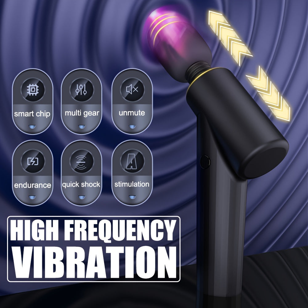 Muscle Relaxation Massage Gun - 10 Frequency Vibration(Black)-3