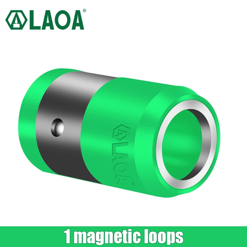 LAOA S2  1/4 “Screwdriver Bit With Magnetic Ring 6.35mm Electric Screwdriver bits and Magnetism Ring