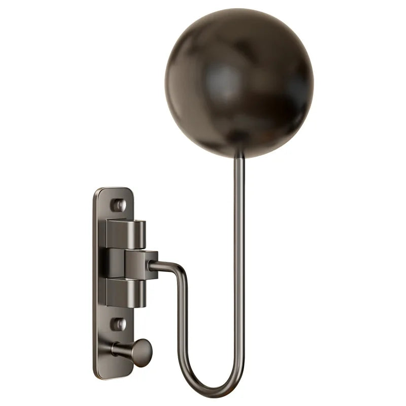 Helmet Hanger Wall Mount 180° Swivel Helmet Holder for Motorcycle Bike Racing Outerwear Sports Gear