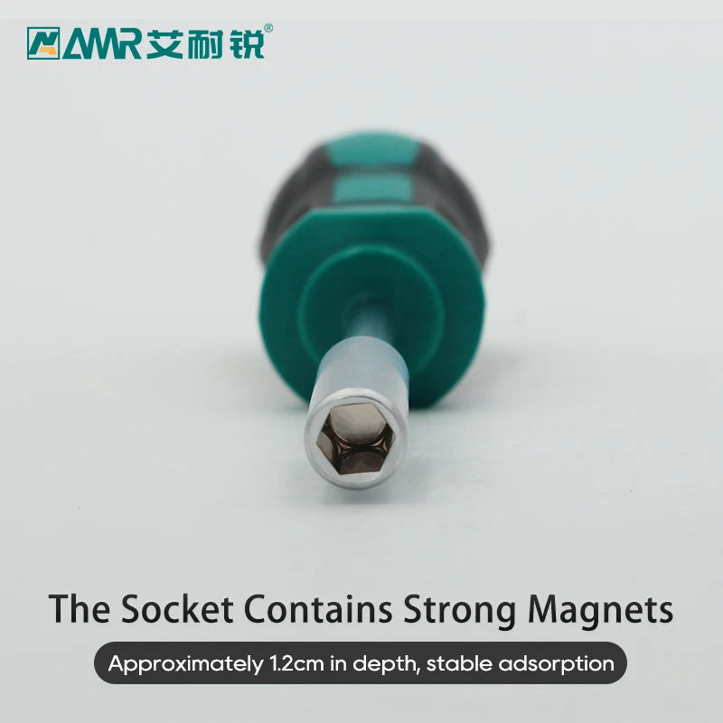 AMR Socket Screwdriver Carbon Steel Hex Socket Wrench Deepening Socket Driver Adjustment Tool