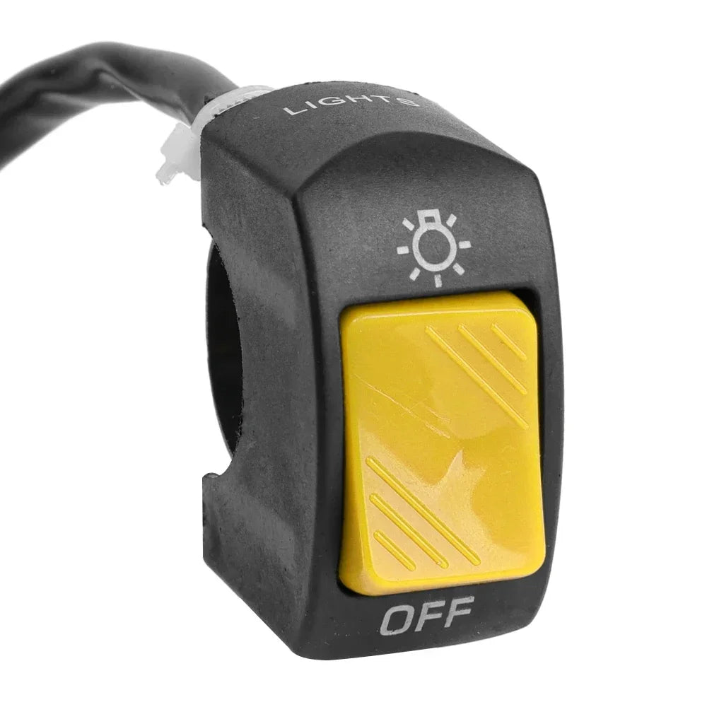 Motorcycle Switch ON OFF Control Buttton Handlebar Mount Headlight Signal Lamp Control Modified Switches Accessories