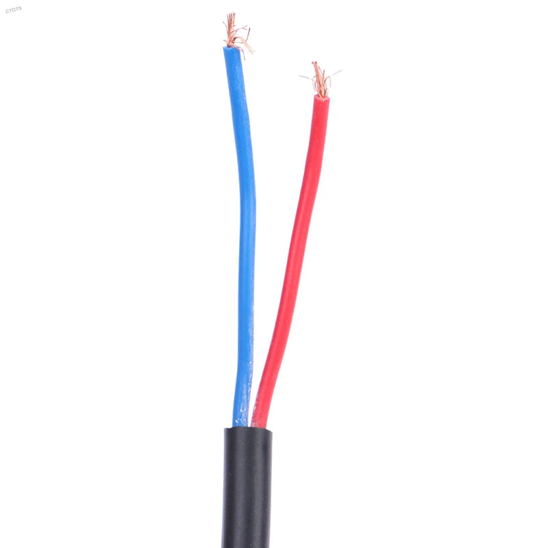 Motorcycle Handlebar Headlight ON/OFF Switch Scooter ATV Aluminum Alloy 2-Wire Black Light Waterproof Switchs 12V