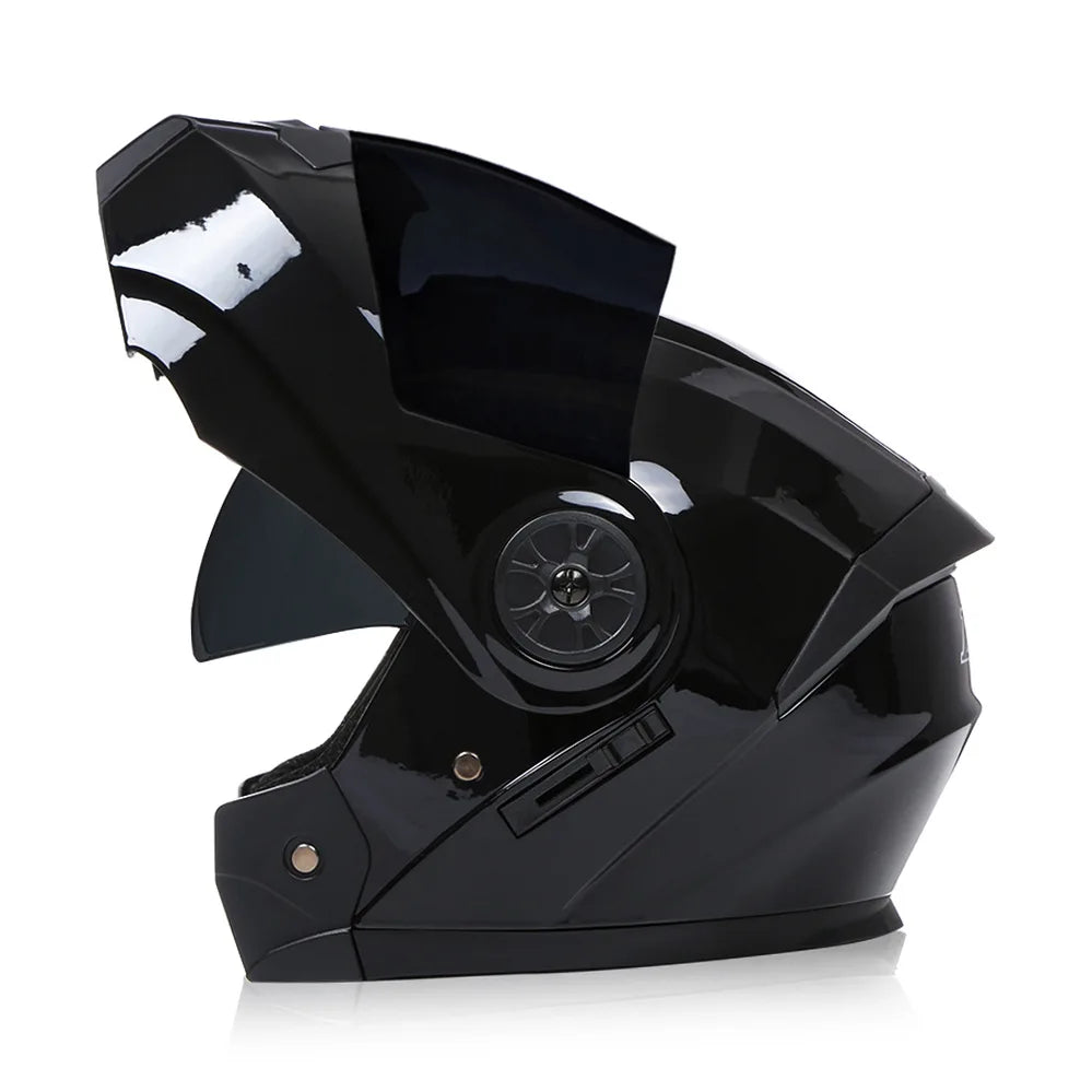 Flip Up Motorcycle Helmet For Men Women Safety Downhill Motocross Racing Modular Personalised Full Face Casco Moto DOT Approved