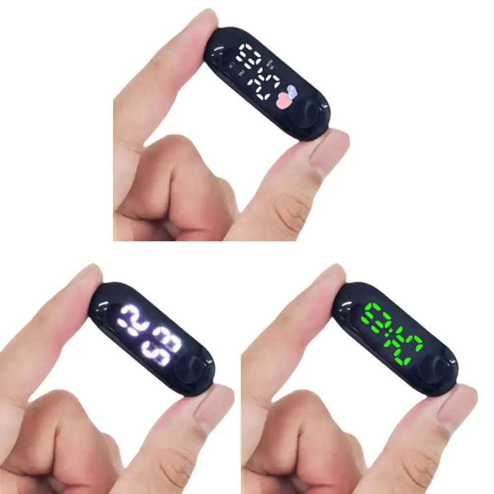 Motorcycle Electric Vehicle Onboard Time Display For Motorcycle Electric Scooter Waterproof Luminous Digital LED Portable Clock