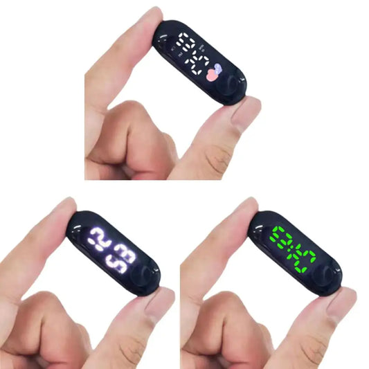 Motorcycle Electric Vehicle Onboard Time Display For Motorcycle Electric Scooter Waterproof Luminous Digital LED Portable Clock