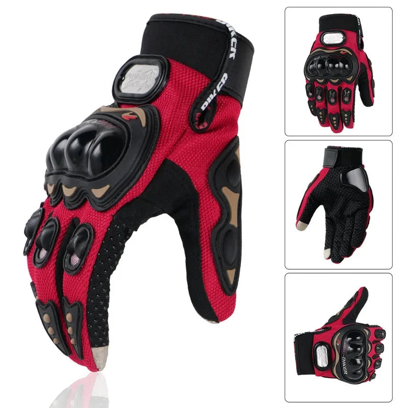 Pro Biker Gloves Moto Motorcross Full Finger Man Women Motorcycle Glove Bicycle Cycling Waterproof Glove