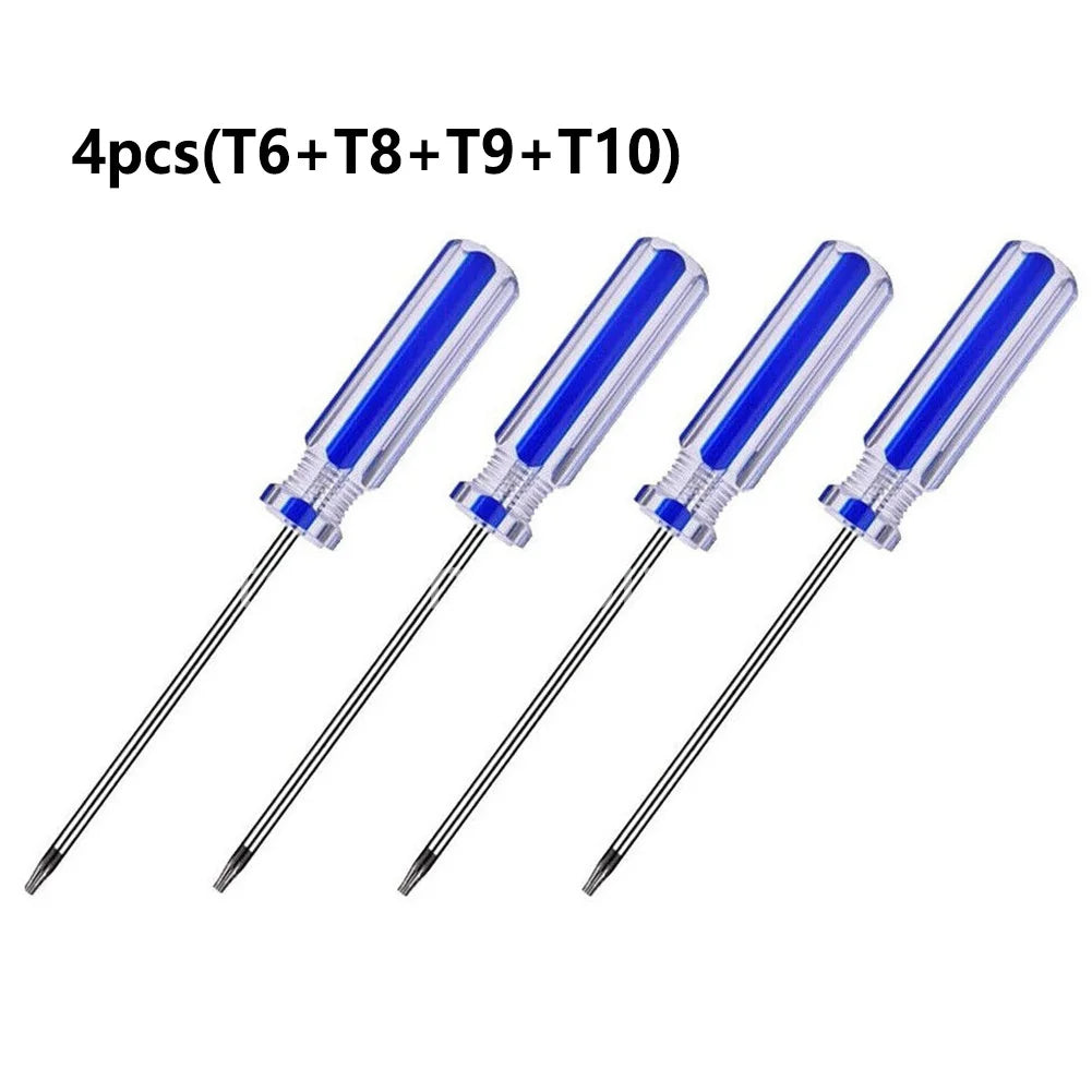 Magnetic Torx Screwdriver Sets Precision T6 T8 T9 T10 Torx Security Repair Tool Kit for Xbox 360 Wireless Controller FIF66