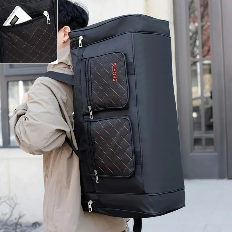 NNEOBA Travel Duffel Bag with Compartments for Short Trips-3