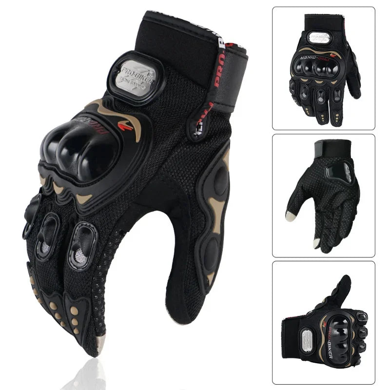 Pro Biker Gloves Moto Motorcross Full Finger Man Women Motorcycle Glove Bicycle Cycling Waterproof Glove