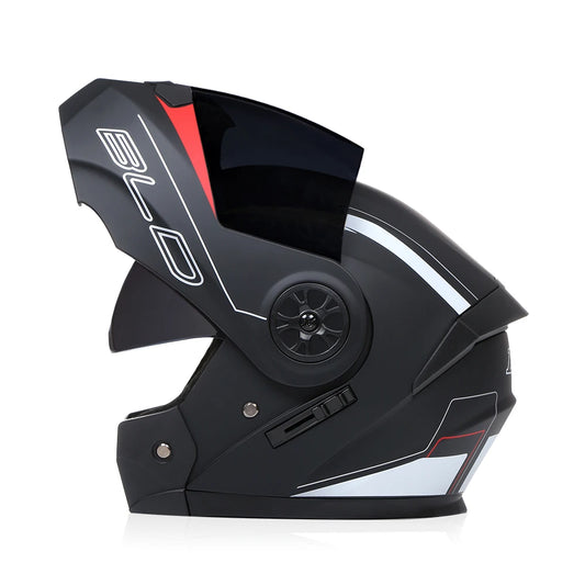 Flip Up Motorcycle Helmet For Men Women Safety Downhill Motocross Racing Modular Personalised Full Face Casco Moto DOT Approved