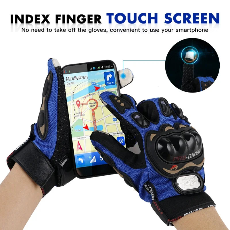 Pro Biker Gloves Moto Motorcross Full Finger Man Women Motorcycle Glove Bicycle Cycling Waterproof Glove