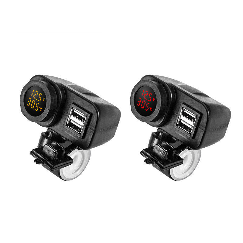 Motorcycle Car Mobile Phone Charger Waterproof With Switch